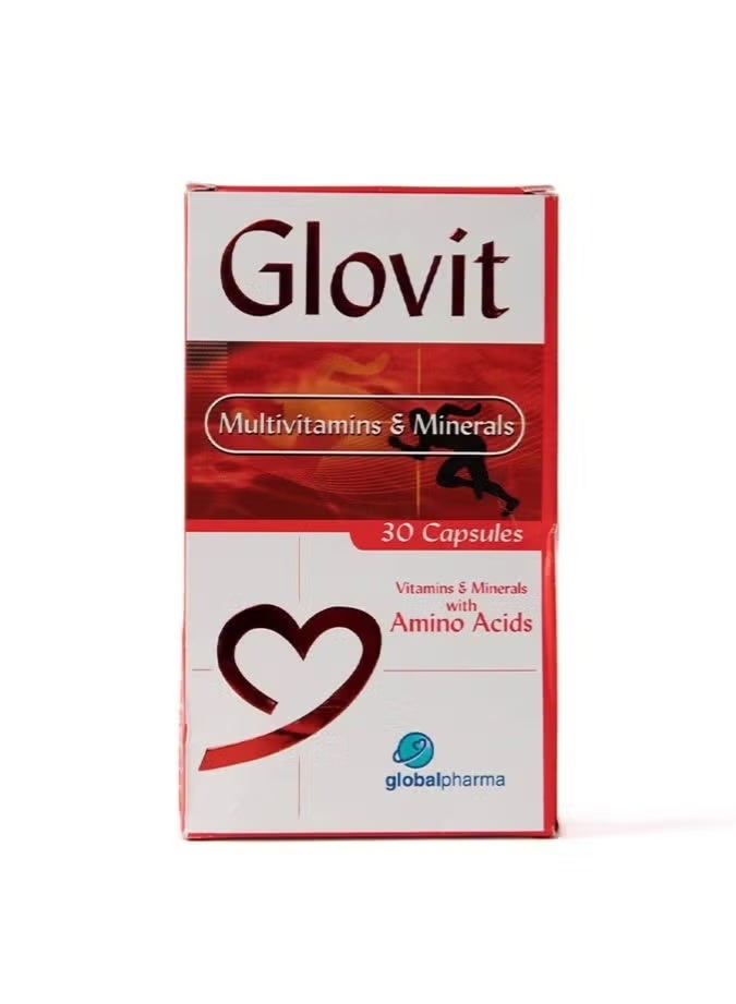 Glovit Multivitamins and Minerals 30 Capsules